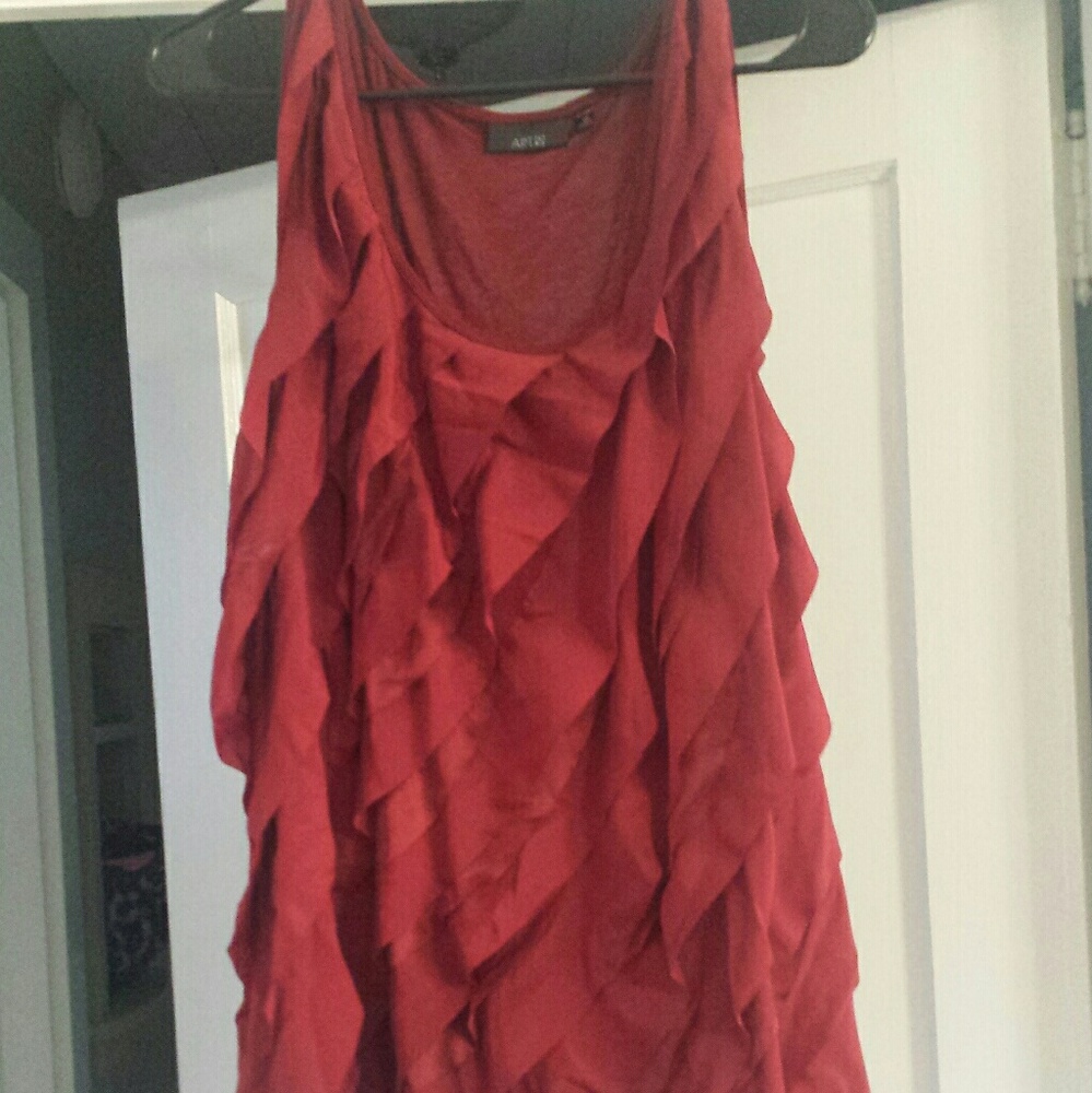Apt 9 ruffle blouse